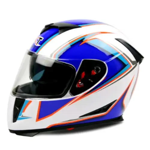 Winter Motorcycle Helmet with Anti-Fog Dual Lenses