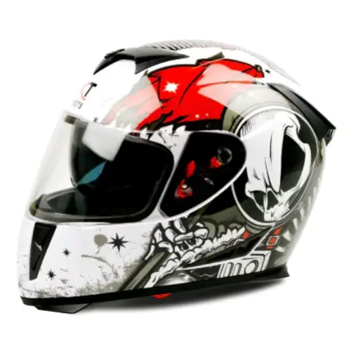 Winter Motorcycle Helmet with Anti-Fog Dual Lenses