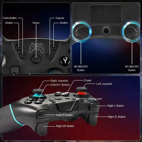 Wireless Bluetooth Gamepad for Nintendo Switch Pro