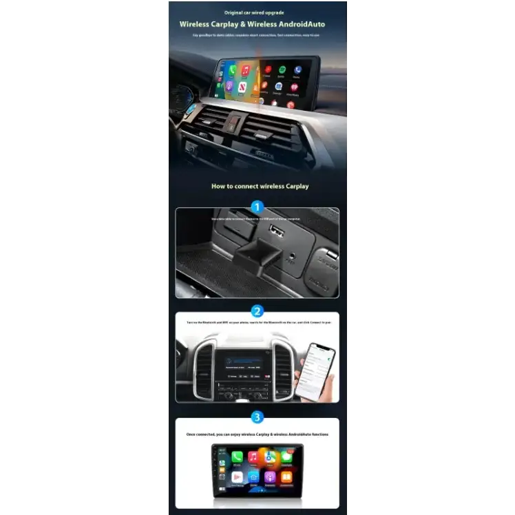 Wireless CarPlay Module