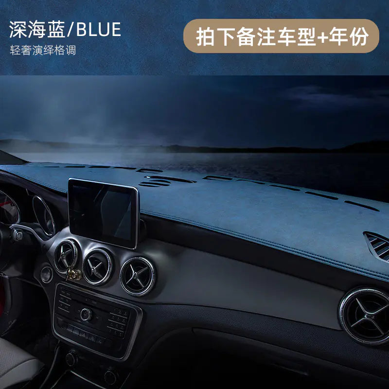 Car Dashboard Sunshade Pad - Leather Interior Accessory - Joomcy