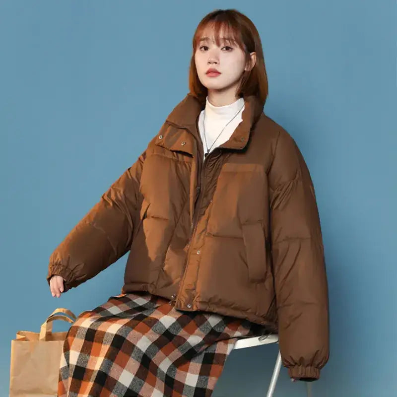 Women's 2022 Autumn Winter Loose Cotton Jacket