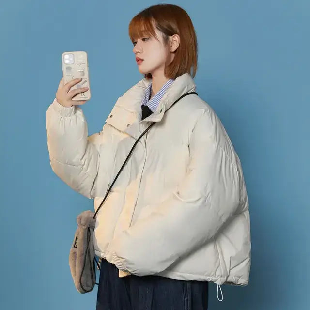 Women's 2022 Autumn Winter Loose Cotton Jacket