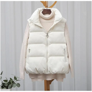 Women's 2023 Autumn Winter Loose Down Vest Jacket