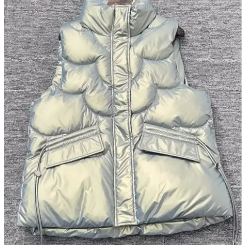 Women's Autumn Winter Short Down Cotton Vest Jacket