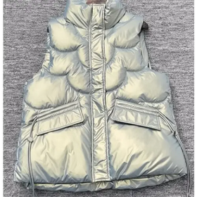 Women's Autumn Winter Short Down Cotton Vest Jacket