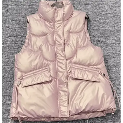 Women's Autumn Winter Short Down Cotton Vest Jacket