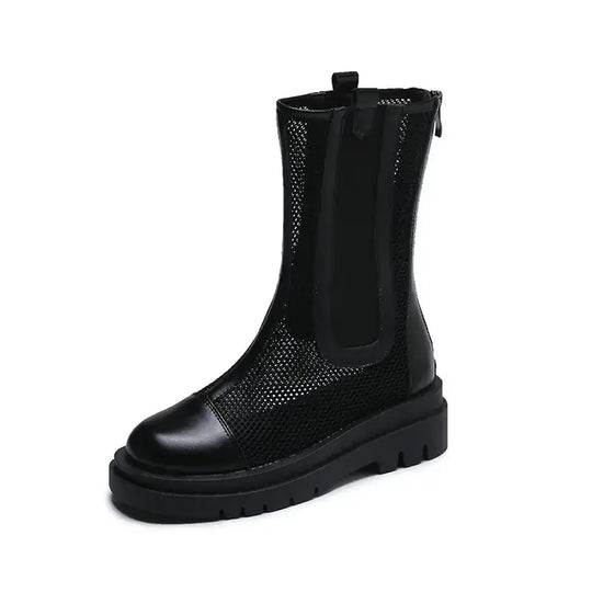 Women's Summer Martin Round Toe Short Boots