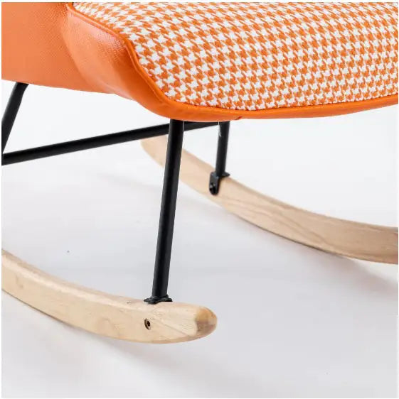 Fabric Rocking Chair In The Nursery