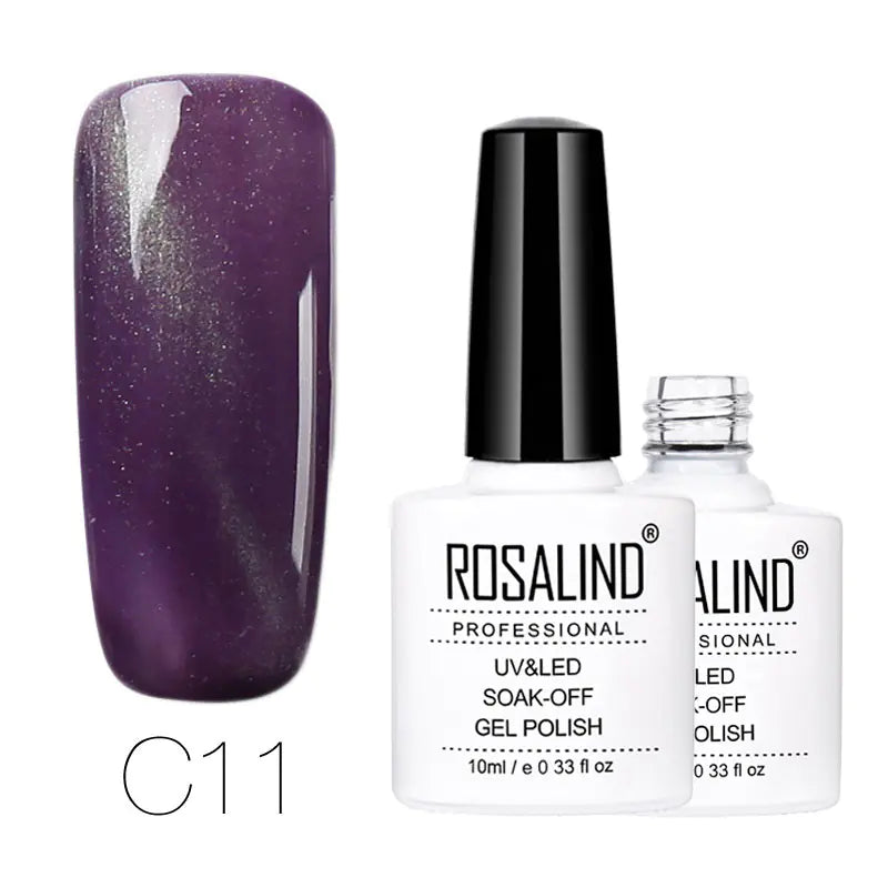 ROSALIND Cat Eye Gel Nail Polish - 30 Colors Set