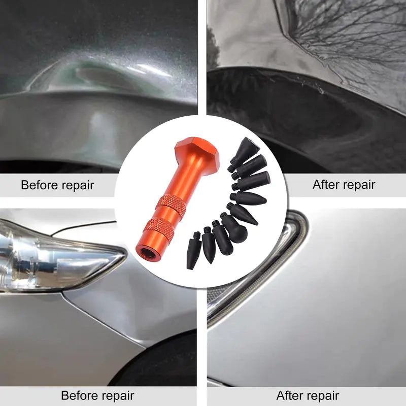 Metal Car Dent Repair Pen with 9 Tips for DIY Auto Body - Joomcy