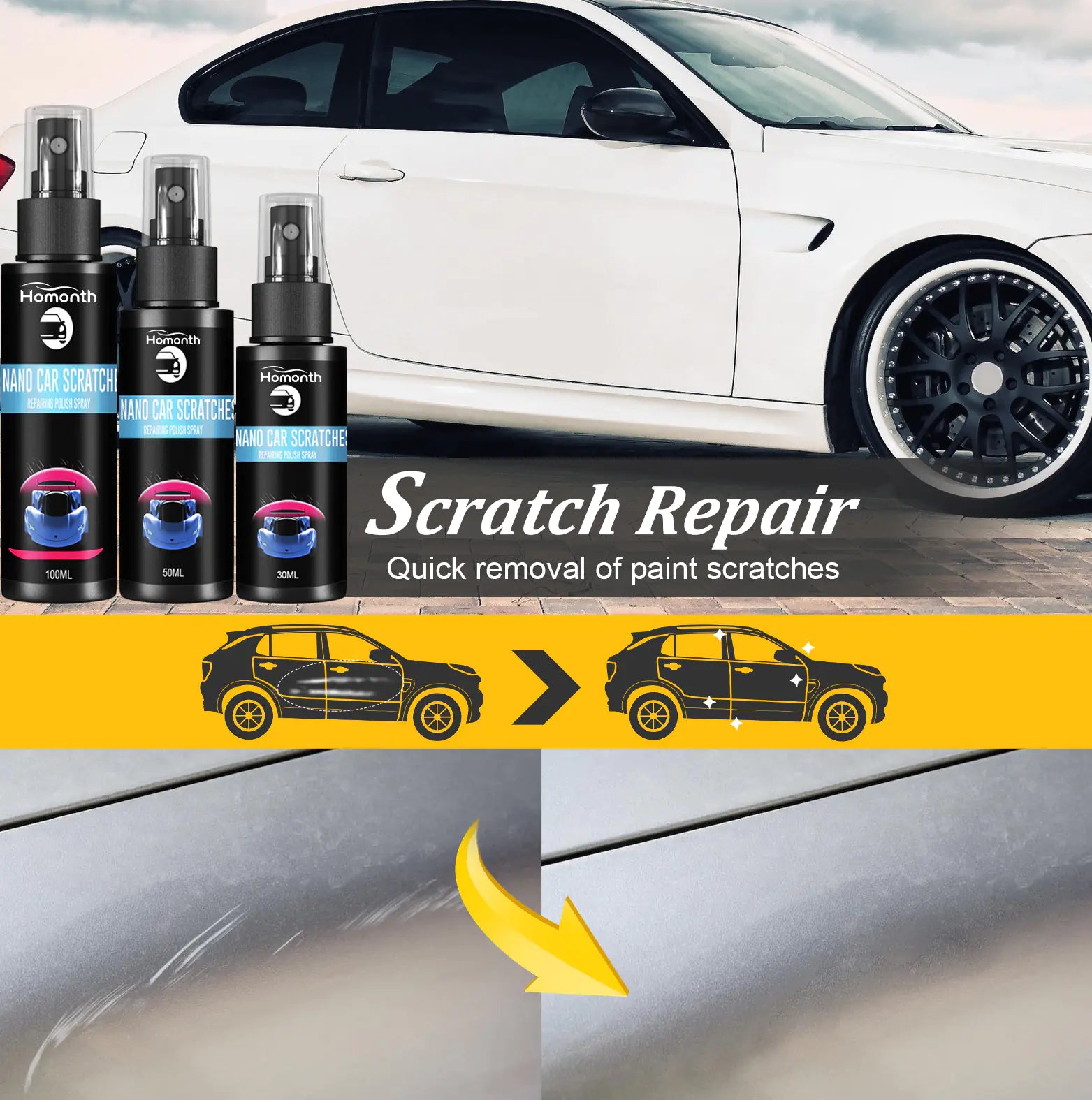 Car Paint Scratch Repair 50ml