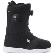 DC Shoes Womens Lotus BOA Snowboard Boots - Micro-Adjustable Stable Snowboarding Boot with Lightweight Multi-Layer Liner & Comfortable Molded Insole - Black/White 7