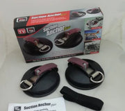 Powerful Car Suction Cup with Anchor and Straps