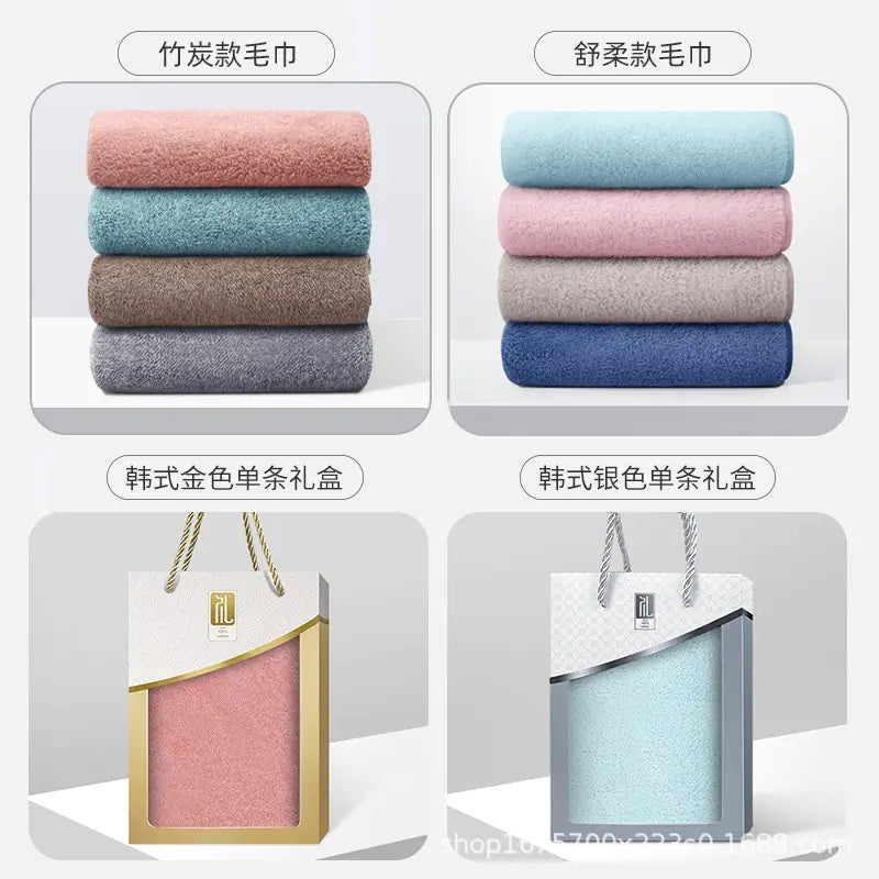 Cotton Towel Gift Set with Custom Logo Embroidery - Joomcy