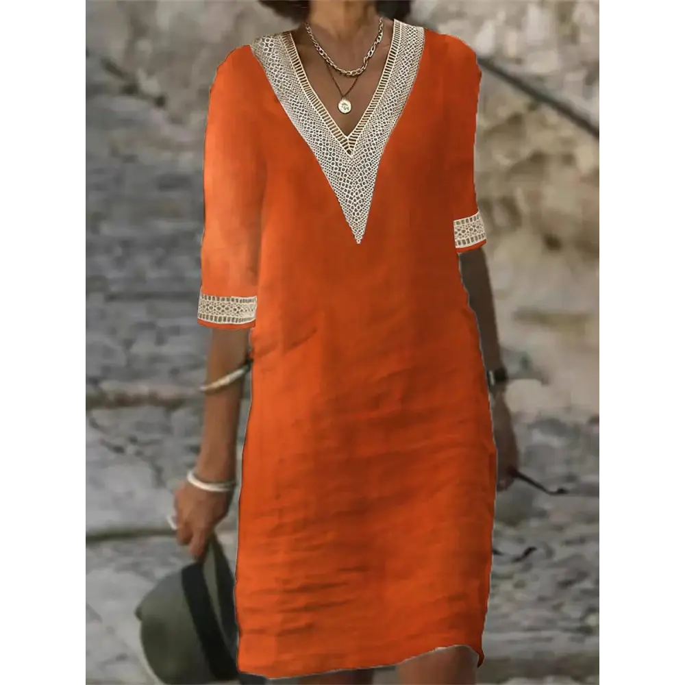 YZ1224 Women's Casual Loose Dress for Fall/Winter