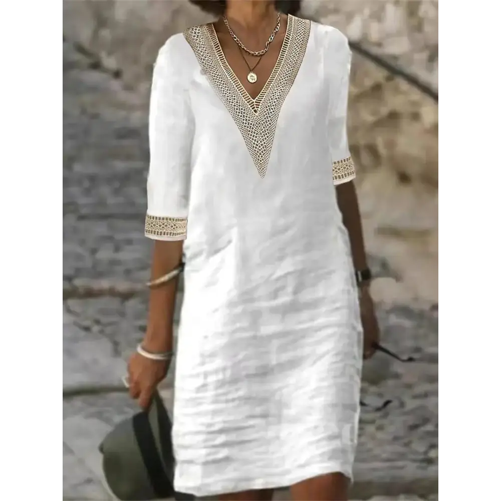 YZ1224 Women's Casual Loose Dress for Fall/Winter