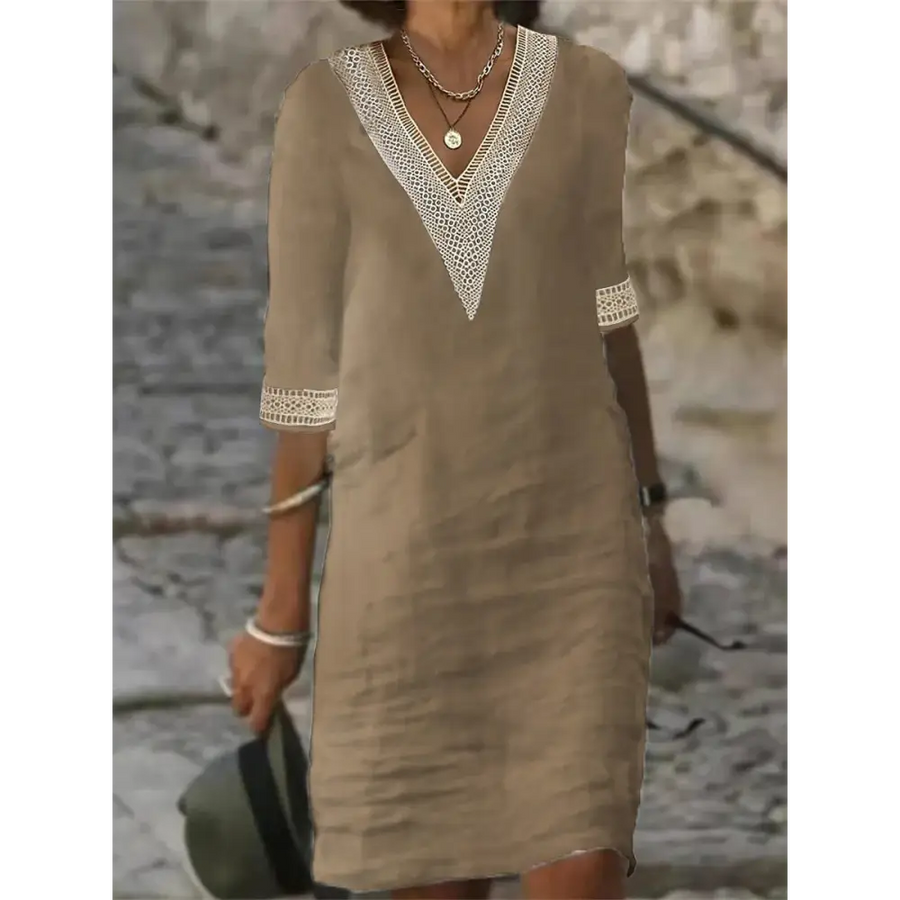 YZ1224 Women's Casual Loose Dress for Fall/Winter