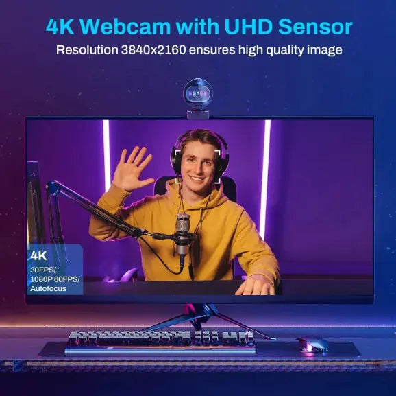4K Live Broadcast Webcam
