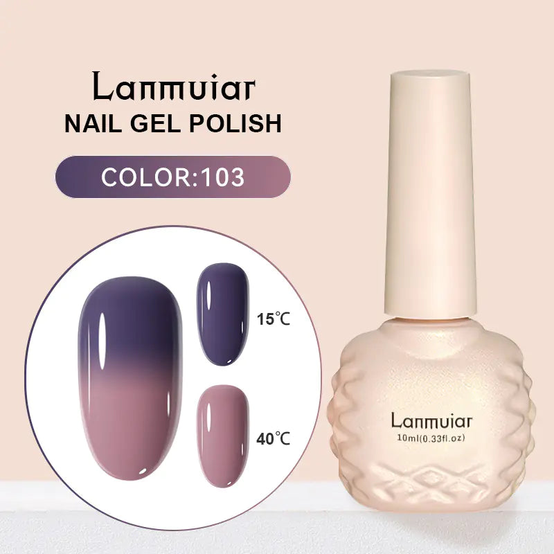 New Colorful Metallic Cat Eye Gel Nail Polish (In Stock)