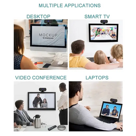 ZOOMEX 1080P HD Portable Camera And Mic For Video Chat
